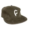 CULT CREW Hats<Corduroy C Cap / brown