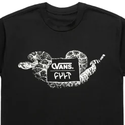 CULT CREW Tops<Cult x Vans Snake Tee