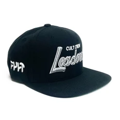 CULT CREW Hats<Leaders Snapback / black