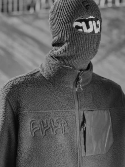CULT CREW Tops<Logo Sherpa Jacket