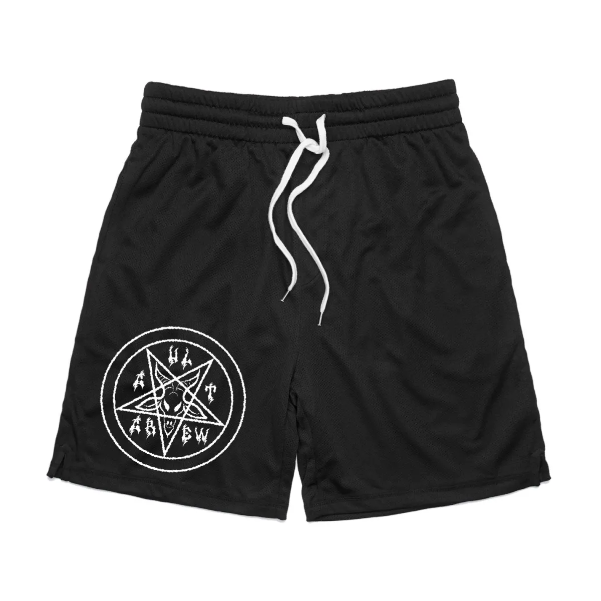CULT CREW Tops<Pentagram Shorts / black